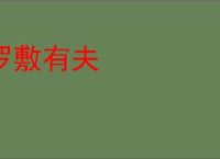 罗敷有夫