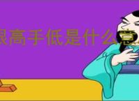 眼高手低是什么意思