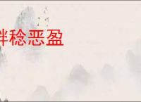 衅稔恶盈