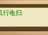 风行电扫