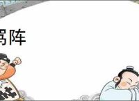 骂阵