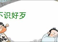 不识好歹