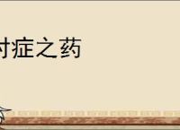 对症之药