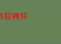 游目骋怀
