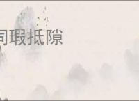 伺瑕抵隙