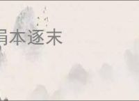 捐本逐末