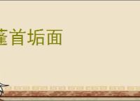 蓬首垢面