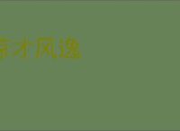 惊才风逸