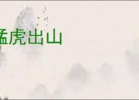 猛虎出山