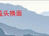 盖头换面