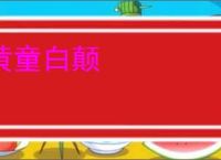 黄童白颠