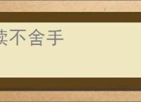 读不舍手