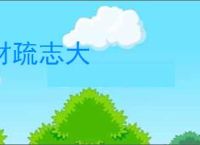 材疏志大