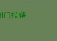闭门投辖