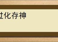 过化存神