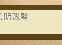贵阴贱璧