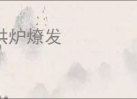 洪炉燎发