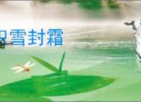 积雪封霜