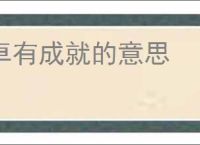 卓有成就的意思