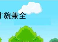 才貌兼全