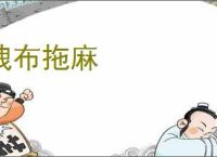 拽布拖麻