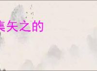 集矢之的