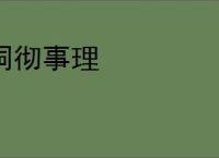 洞彻事理