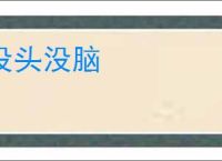 没头没脑