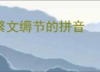 繁文缛节的拼音