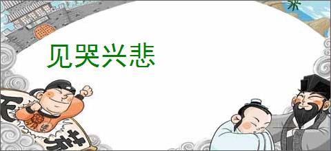 见哭兴悲