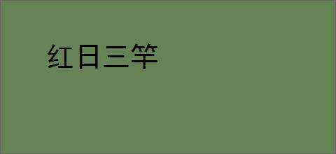 红日三竿