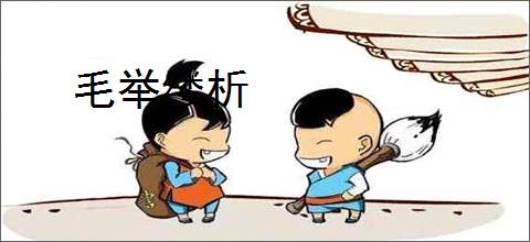 毛举缕析