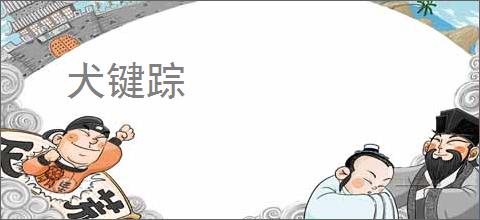 犬键踪