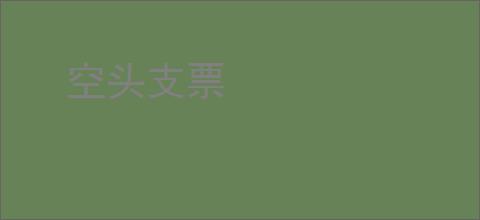 空头支票